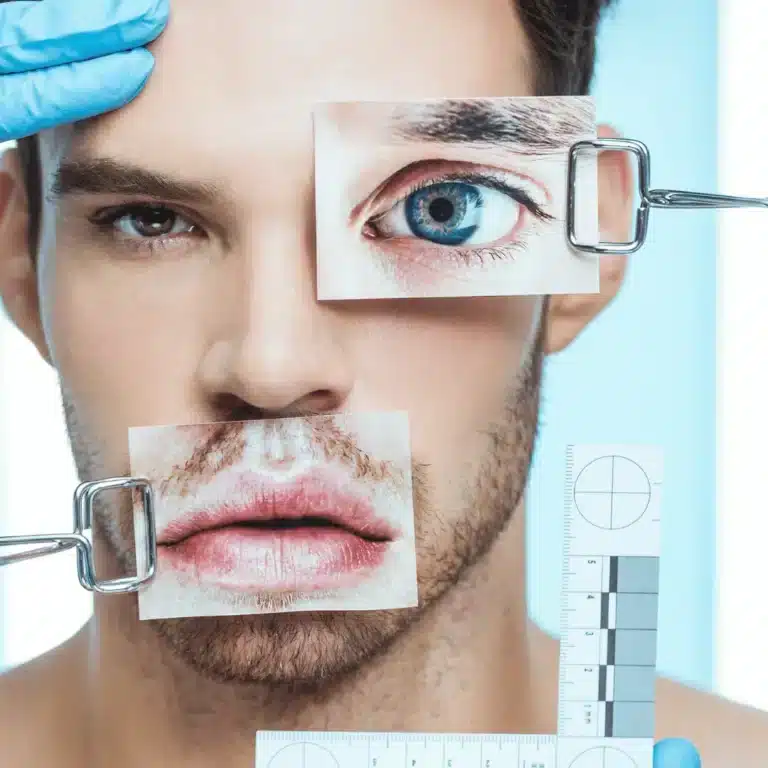 Erkekler İçin Estetik: En Popüler 5 Erkek Estetik Operasyonu | Kapsamlı Rehber Erkek estetik ameliyatları ile ilgili güncel estetik trendlerini gösteren görsel