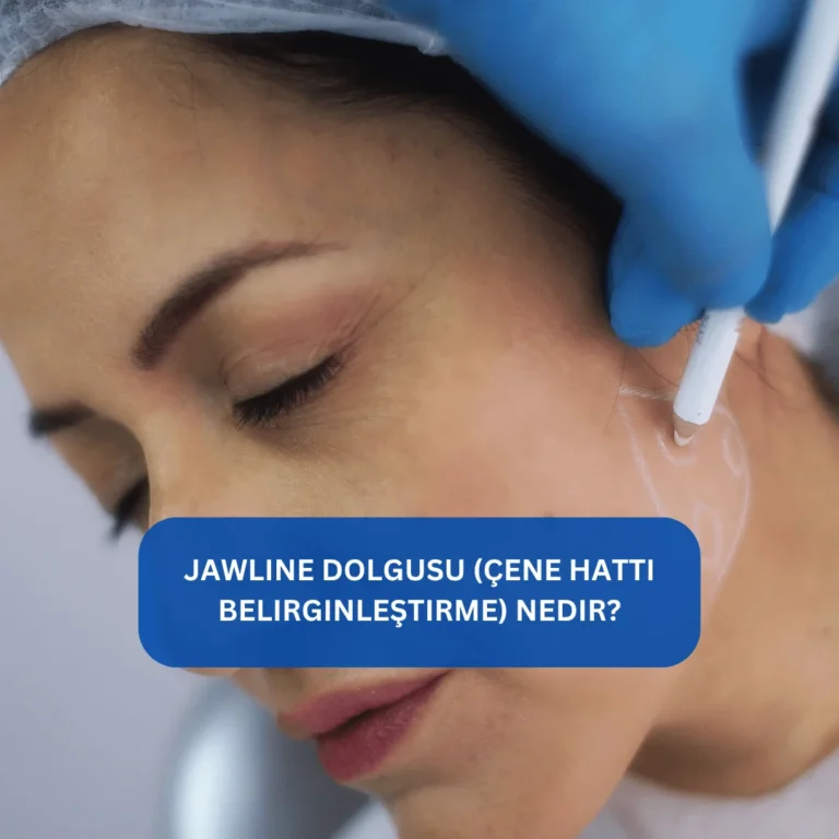 Jawline Dolgusu (Çene Hattı Belirginleştirme) Nedir? Çene hattı şekillendirme dolgusu Jawline hattını belirginleştiren çene dolgusu estetiği görseli