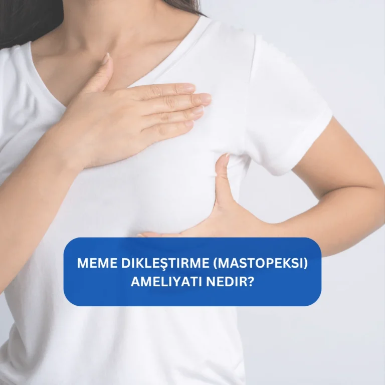 Meme dikleştirme operasyonunun etkilerini gösteren estetik görsel