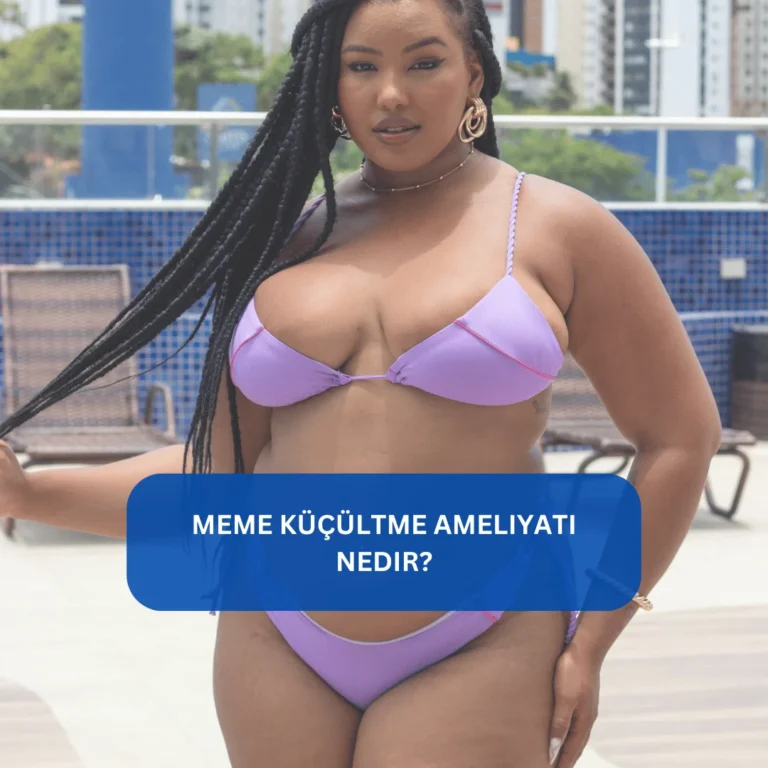 Meme Küçültme Ameliyatı Nedir? Göğüs küçültme operasyonu Büyük göğüslerin küçültülmesi için uygulanan meme küçültme ameliyatı görseli