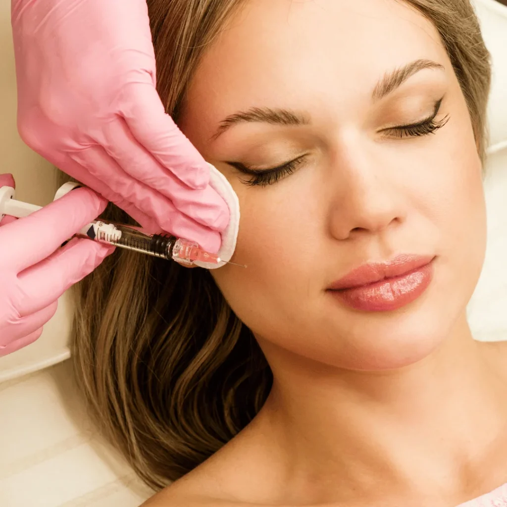 Mezoterapi Nedir? Mezoterapi Fiyatları. Mezoterapi kimlere uygundur? 1 Yüz, saç ve vücut bölgelerine uygulanan mezoterapi enjeksiyonlarını gösteren görsel