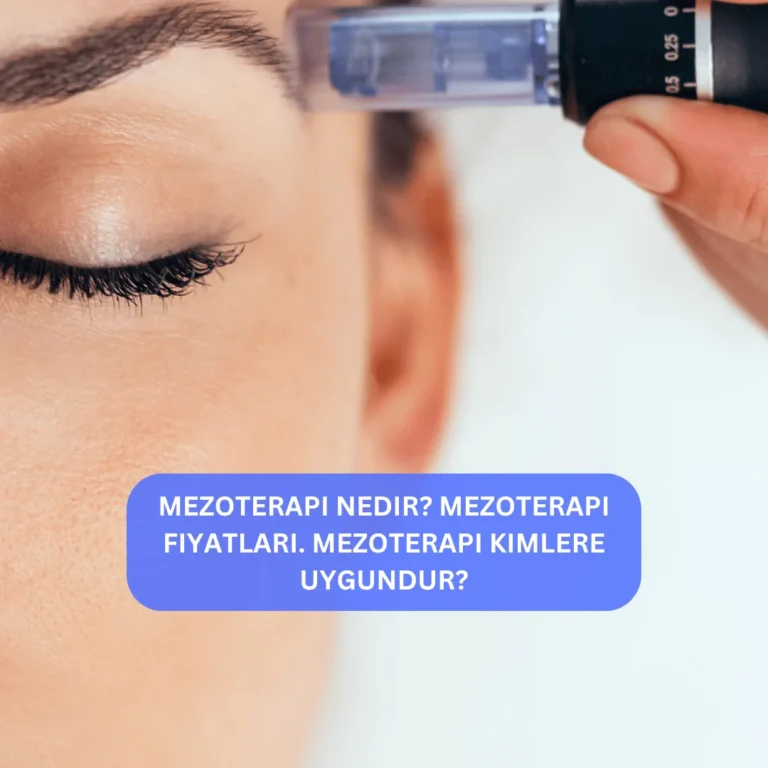 Mezoterapi Nedir? Mezoterapi Fiyatları. Mezoterapi kimlere uygundur? Mezoterapi uygulaması yapılan kişinin cilt kalitesindeki farkı gösteren görsel