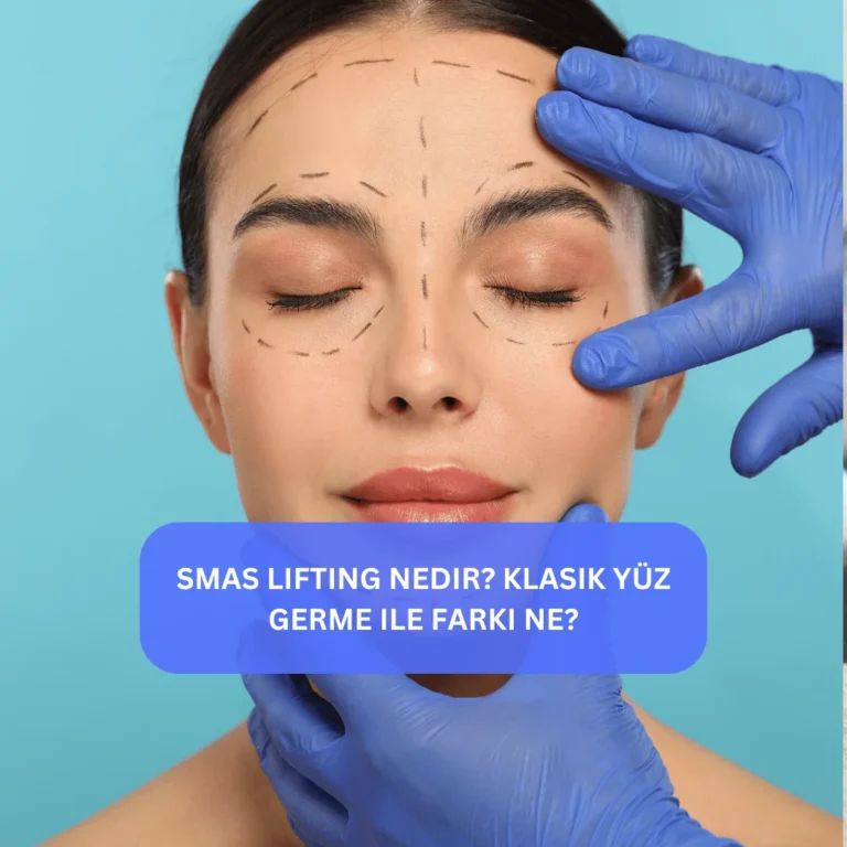 SMAS Lifting Nedir? Klasik Yüz Germe ile Farkı Ne? SMAS lifting ameliyatı geçirmiş hastanın yüzündeki belirgin gençleşme farkı