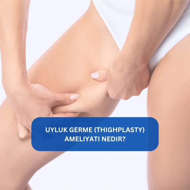 Uyluk Germe (Thighplasty) Ameliyatı Nedir? Bacak sıkılaştırma estetiği Uyluk bölgesindeki sarkmaları gideren uyluk germe estetiği görseli